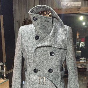 Vintage Guess heavyweight wool blend coat